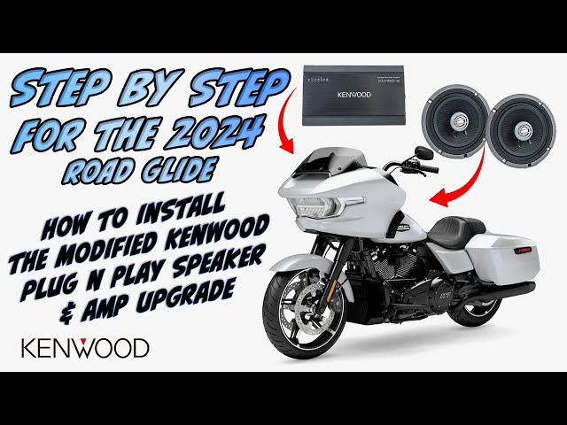 How to Install the Kenwood / Volunteer Audio Plug n Play Amp / Speaker Upgrade on a 2024 Road Glide