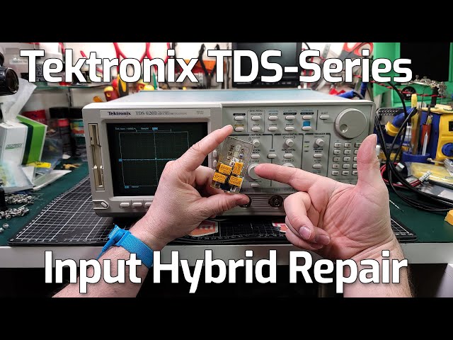 Tektronix TDS Series Oscilloscope - Input Hybrid Relay Repair