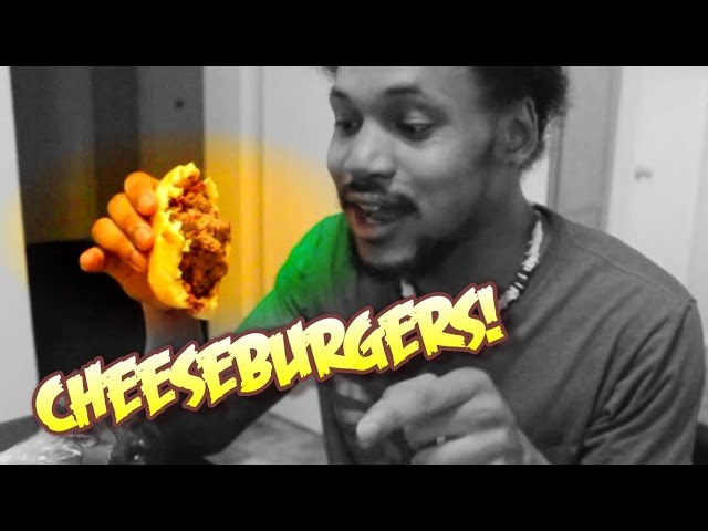 FIRST TIME MAKING CHEESEBURGERS | Cooking With Kenshin #3