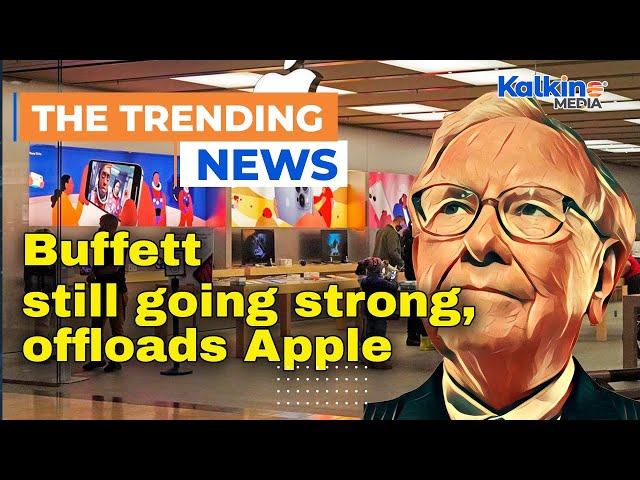 Buffett still going strong, offloads Apple