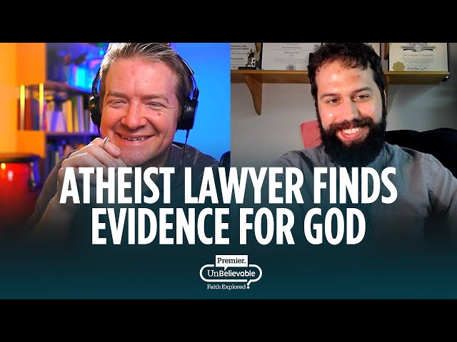 Atheist lawyer Nico Tarquinio converts because of the evidence for Christianity