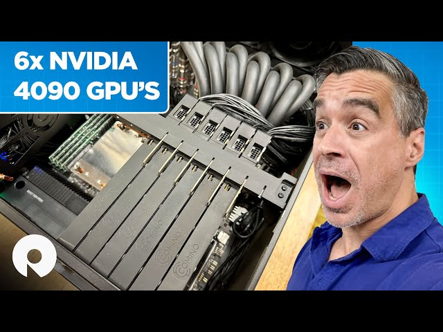 Is Six Enough? Liquid-Cooled NVIDIA 4090 GPUs!