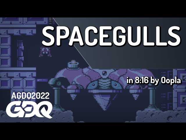 Spacegulls by Oopla in 8:16 - AGDQ 2022 Online