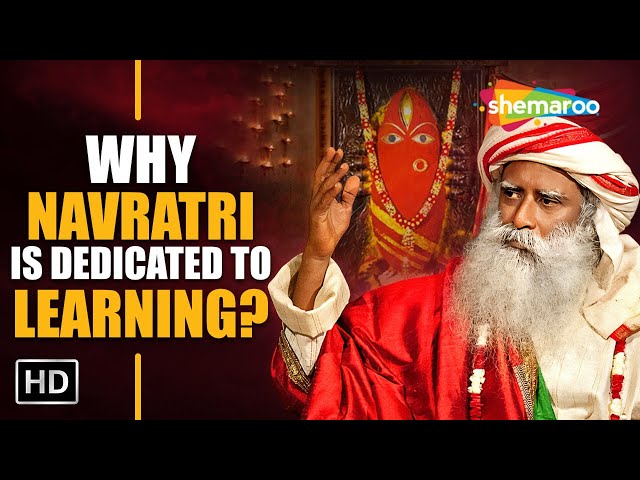 Why Navratri is Dedicated to the Goddess of Learning - Sadhguru