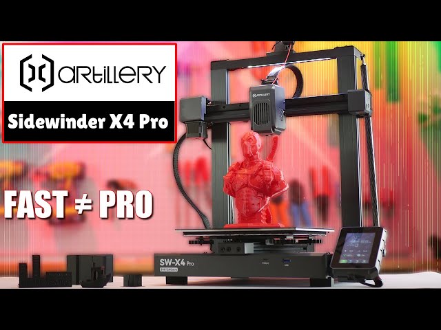 Artillery Sidewinder X4 Pro Review! Professional or Problematic?