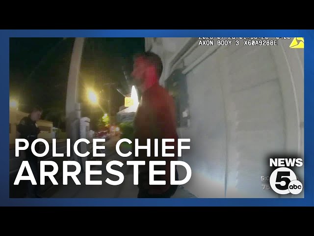 Ohio police chief accused of beating homeless man, caught on camera