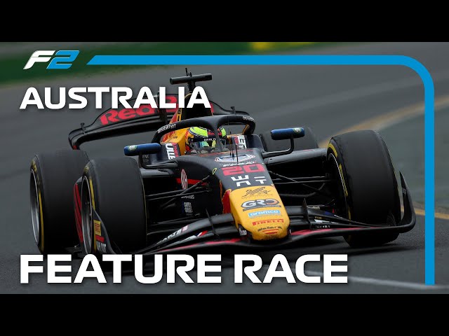 F2 Feature Race Highlights | 2024 Australian Grand Prix