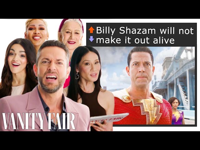 'Shazam! Fury of the Gods' Cast Break Down Fan Theories | Vanity Fair
