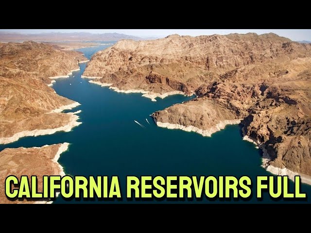 Chart Shows How California Reservoirs Changed After Atmospheric River.