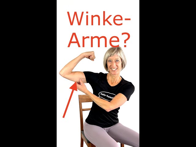 Tipps und Übung gegen Winke-Arme #Shorts