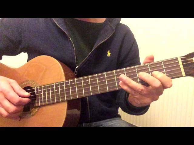 Part 5 - Moonlight sonata - Beethoven - Guitar tutorial by Joe Murphy