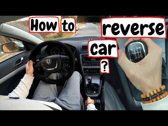 How to Reverse a manual car?🚘 (Clutch control & Gas) Tutorial: Parking techniques & REVERSE gear