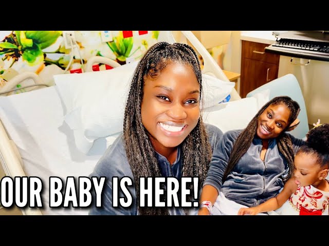 OUR BABY IS HERE: A DAY IN THE HOSPITAL #theopms