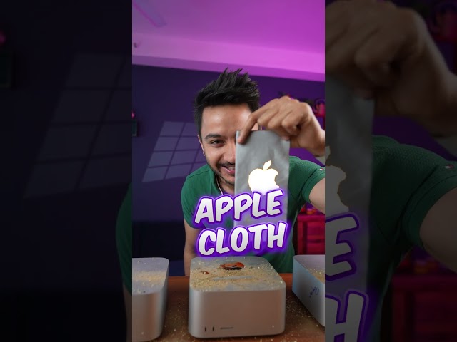 ₹4000000 का Apple Vs Super Clean #shorts  #gadgets