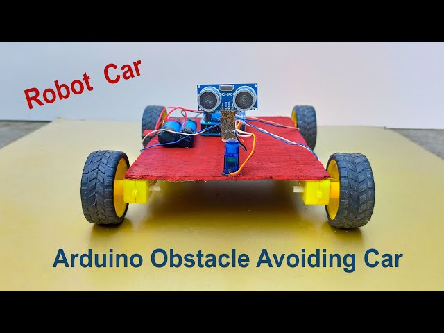 How to Make Arduino Obstacle Avoiding Robot Car | How to Make Robot Car Easy | Smart Car