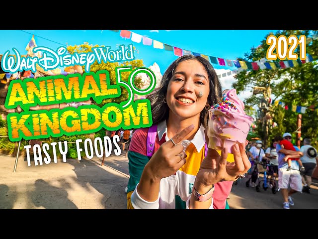 50th Anniversary Foods From Animal Kingdom And Dinner at Yak And Yeti At Walt Disney World!
