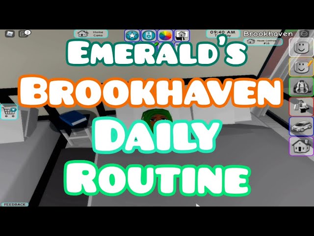 ROBLOX BROOKHAVEN | EMERALD'S DAILY ROUTINE✨