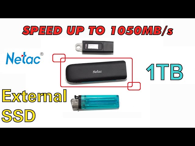 Netac ZX 1TB Portable External SSD 1050MB/s SUPER FAST