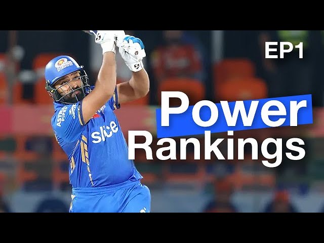 IPL 2024 - Power Rankings - EP1 | #ipl2024 | #cricket