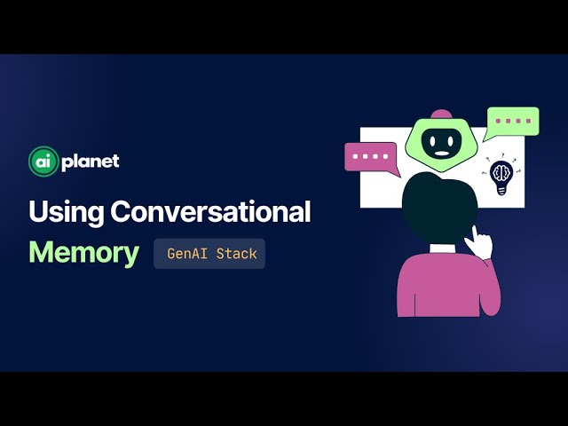 Using Conversational Memory | GenAI Stack