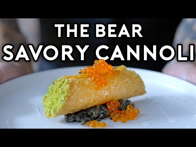 How to Make the Savory Cannoli from The Bear | Binging with Babish
