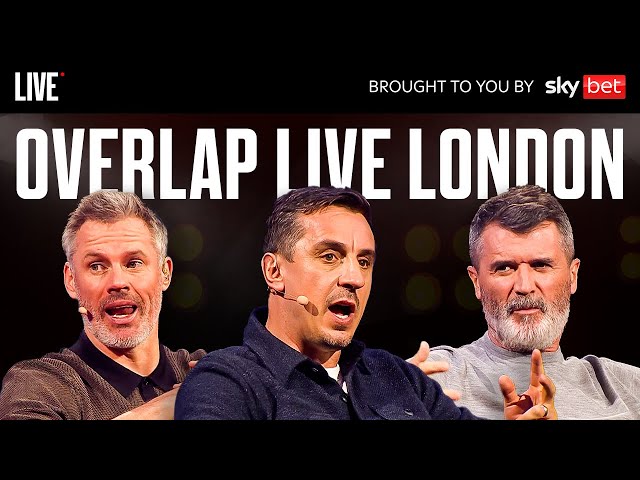 The Overlap Live Tour London |  Roy Keane Gary Neville & Jamie Carragher