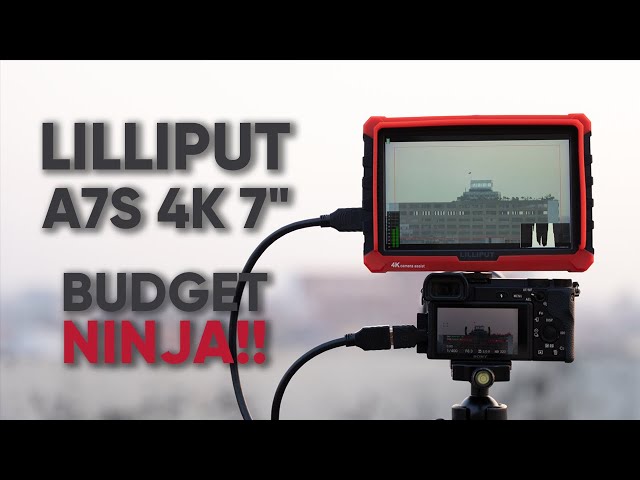 Lilliput A7S 4K 7 inch Field Monitor - Almost Atomos Ninja
