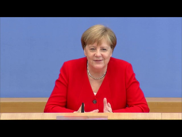 Merkel zu Gesundheit, Greta, Trump & Spahn in der Sommer-PK