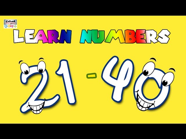 Learn to Count Numbers 21 to 40 | Fun Learning Collection For Beginners | Basic Maths