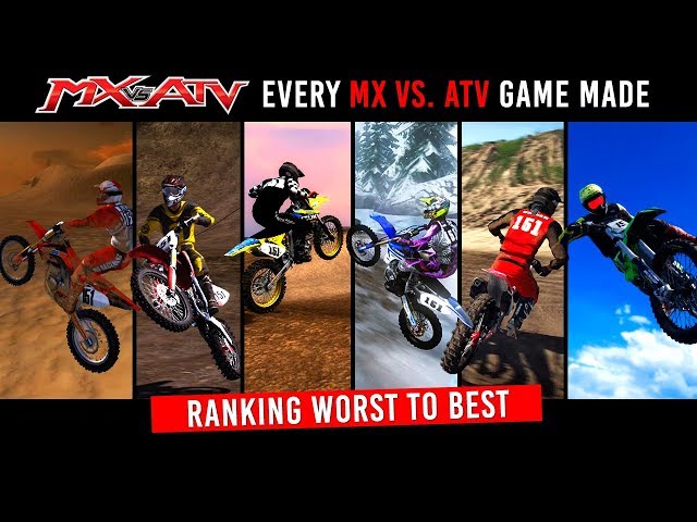 Every MX vs ATV Game + Ranking From Worst to Best