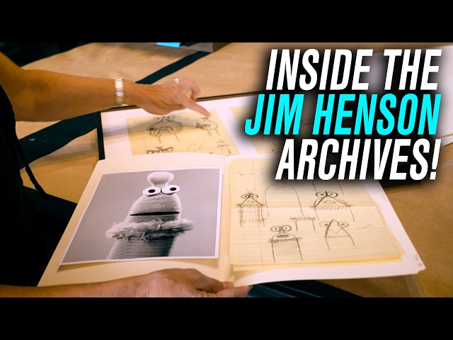 Adam Savage Visits Jim Henson’s Archives!