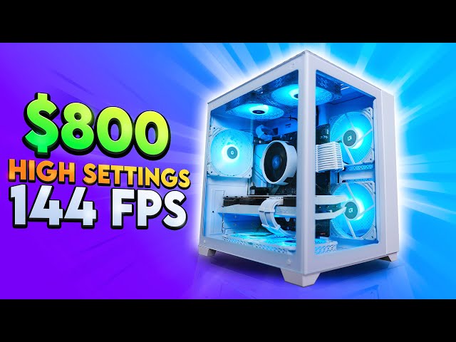 The Unbelievable $800 Gaming PC Build!