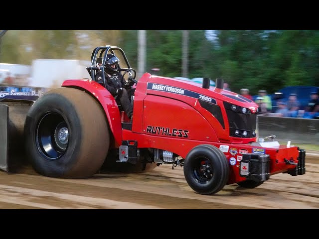 Tractor Pulling 2024: Light Limited Super Stock Tractors. Falmouth, Ky