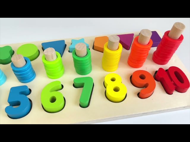 Best Learning NUMBERS & COUNTING 1 - 10 for Kids | Best Educational Video for Toddlers