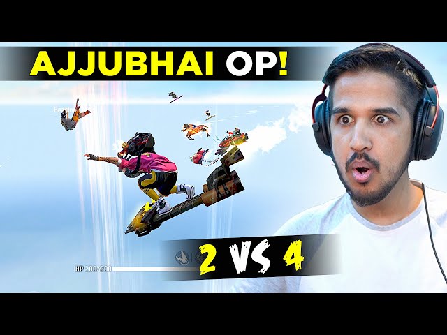 DUO VS SQUAD!! AJJUBHAI & AMITBHAI BEST PRO GAMEPLAY | GARENA FREE FIRE