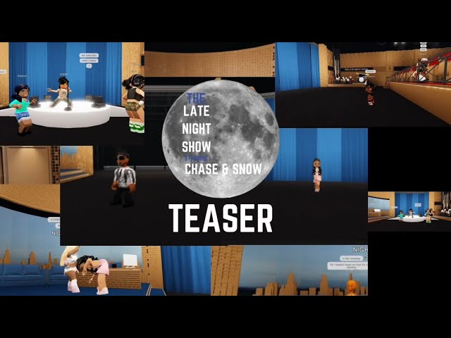 THE LATE NIGHT CHASE SHOW TEASER