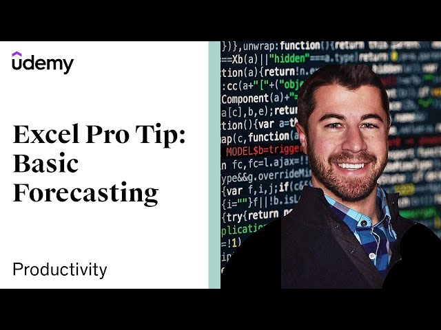 Excel PRO TIP: Basic Forecasting | Udemy Instructor, Chris Dutton | Forecasting for Beginners