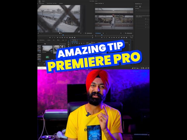Amazing Tip for Premiere Pro editing 🔥