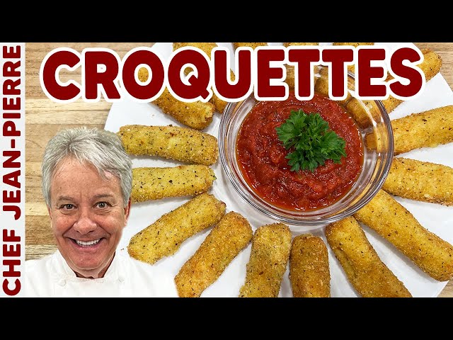 Easy and Crispy Potato Croquettes | Chef Jean-Pierre