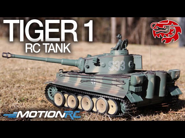 Heng Long German Tiger 1 S33 1/16 Scale RC Tank | Motion RC