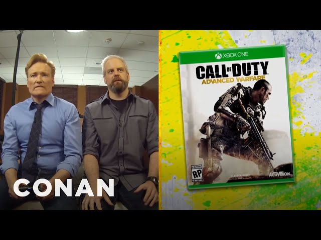 Clueless Gamer: Conan Reviews "Call Of Duty: Advanced Warfare" | CONAN on TBS