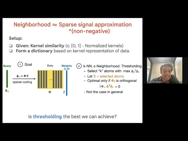 Revisiting Nearest Neighbors from a Sparse Signal Approximation View
