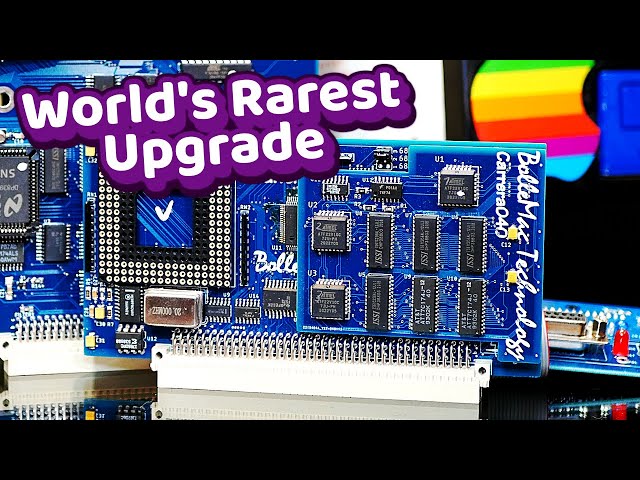 Exploring the WORLD'S RAREST Macintosh SE/30 Upgrade