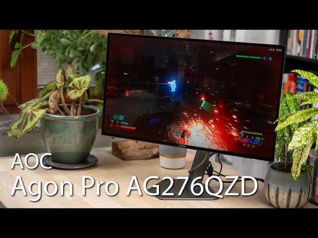 AOC Agon PRO AG276QZD im Test - Schneller OLED-Gaming-Monitor mit 1440p und 240 Hz zum guten Preis