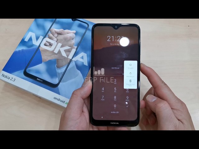 How to Hard Reset & Bypass FRP Nokia  2.3 (TA-1206) without PC Security patch November, 2019