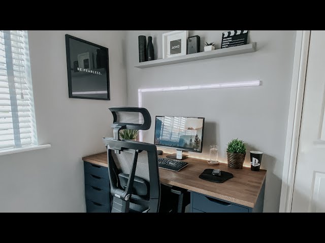 Budget Desk Setup - IKEA Desk Setup Tour