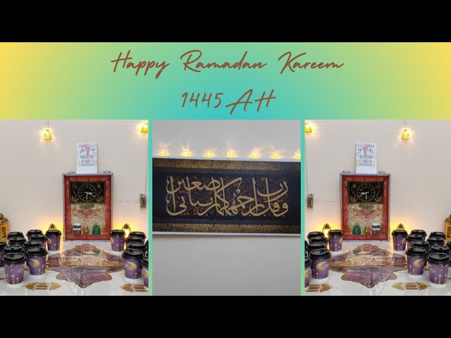 Happy Ramadan Kareem 1445 AH | Ramadan Kareem Moon 2024 | First Roza 1445 AH | Ramzan Moon 2024