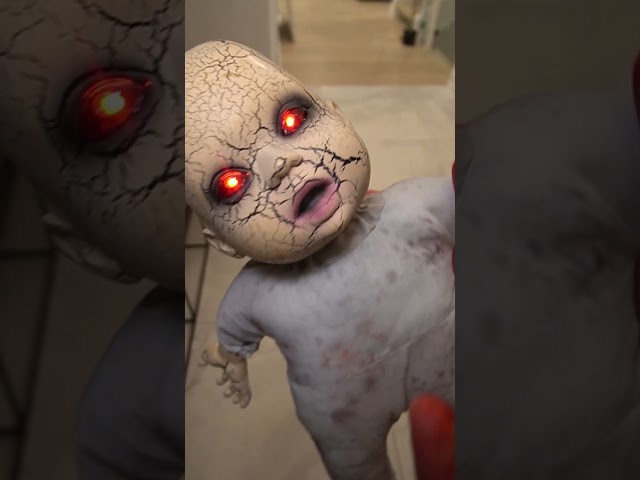 This Black Eyed Demon Baby is TERRIFYING