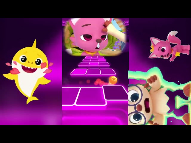 Pinkfong & Hogi - Baby Shark -- Tiles Hop Music Game