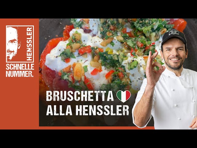 Schnelles Bruschetta alla Henssler Rezept von Steffen Henssler